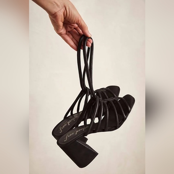 Free People Colette Cinched Heel Sandals - Picture 4 of 7